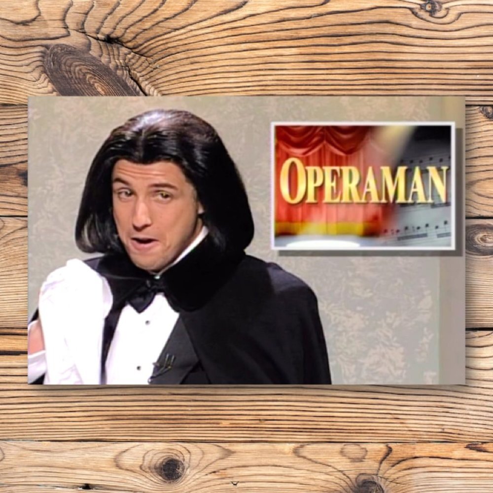 SNL Saturday Night Live Opera Man Adam Sandler Refrigerator Locker Fridge Magnet